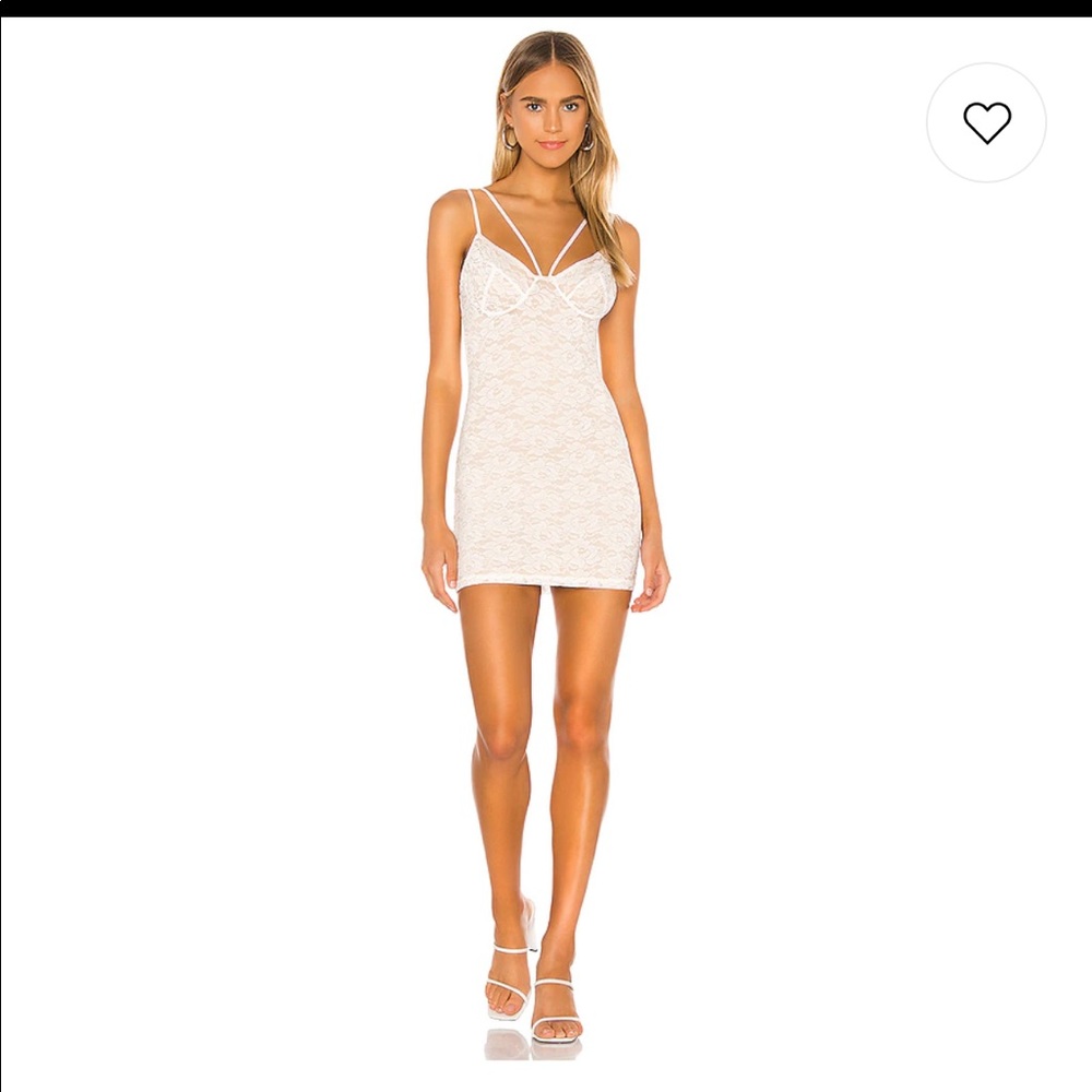 Superdown lace mini dress